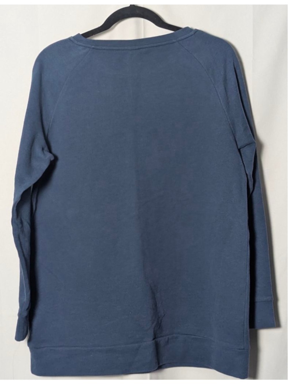 Lolë Blue Asymmetrical Zip Pullover Sweatshirt Women’s Large - Picture 2 of 4